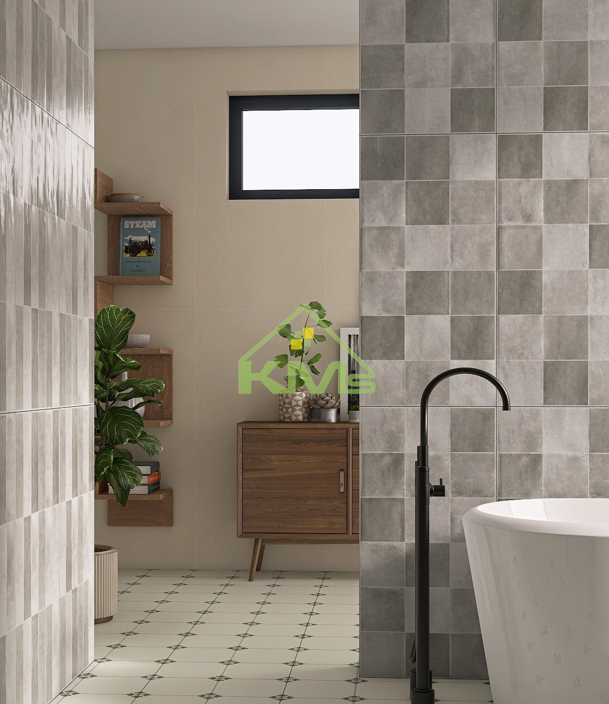 Gạch Giả Thẻ 40x80cm Thanh Mix Màu - Gạch ốp lát nhà vệ sinh - Gạch trang trí - Gạch ốp tường nghệ thuật